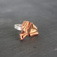 Sterling Silver and Copper Ring