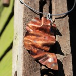 unpolished-copper-pendant